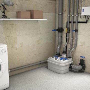 Sanıyhydro Sanıcubıc 2 Classic IP 68 Çift Motorlu Atık Su İstasyonu