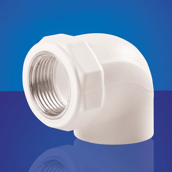 Dizayn 32x1''  İçten Dişli Dirsek Nikel