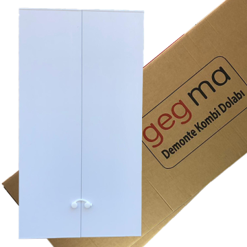 Gegma Tam Boy Demonte Kombi Dolabı 210'Luk Yandan Çıkışlı