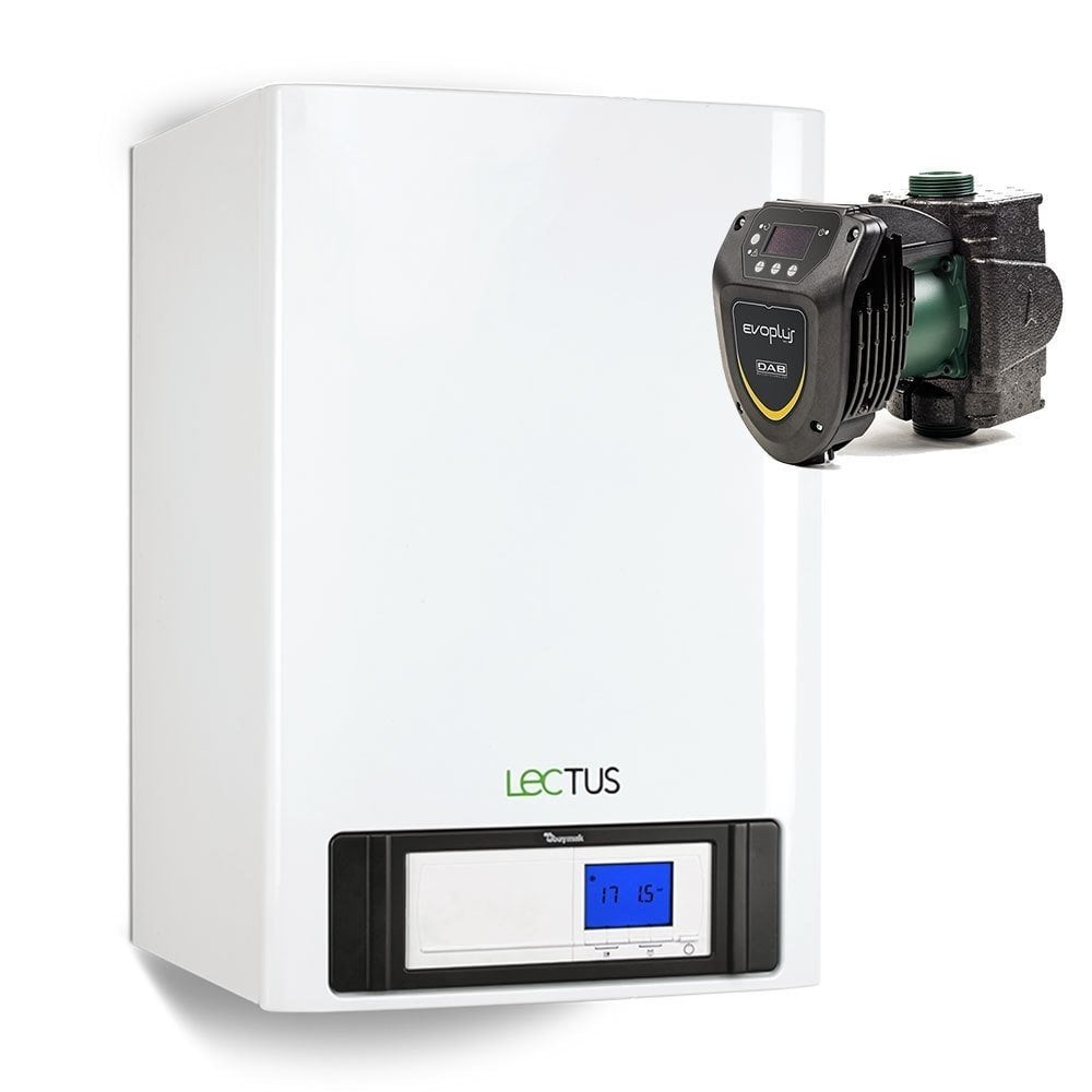 Baymak Lectus 65 KW Duvar Tipi Yoğuşmalı Kazan (Pompalı Evoplus 60/180 XM) dahil