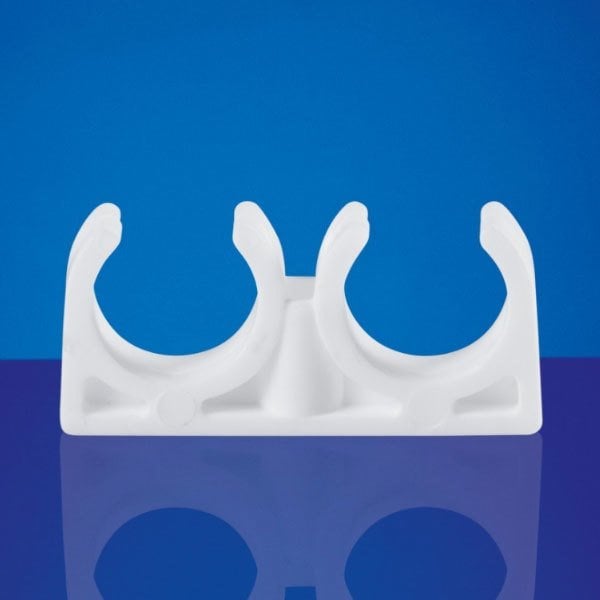 25 mm Plastik Çiftli Kelepçe