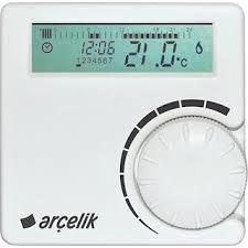 Arçelik DGK 10 W OT Kablosuz Programlanabilir Oda Termostatı