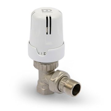 DemirDöküm 16x1/2 Köşe Pex Termostatik Radyatör Vanası (DD-TP1)