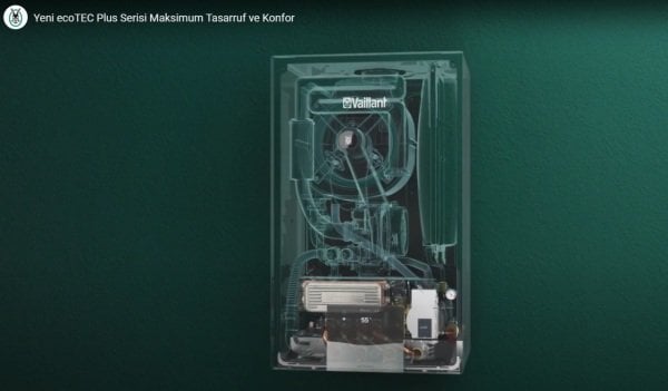 Vaillant ecoTEC Plus VUW 40CS/1-5 Yoğuşmalı  Kombi  38 Kw