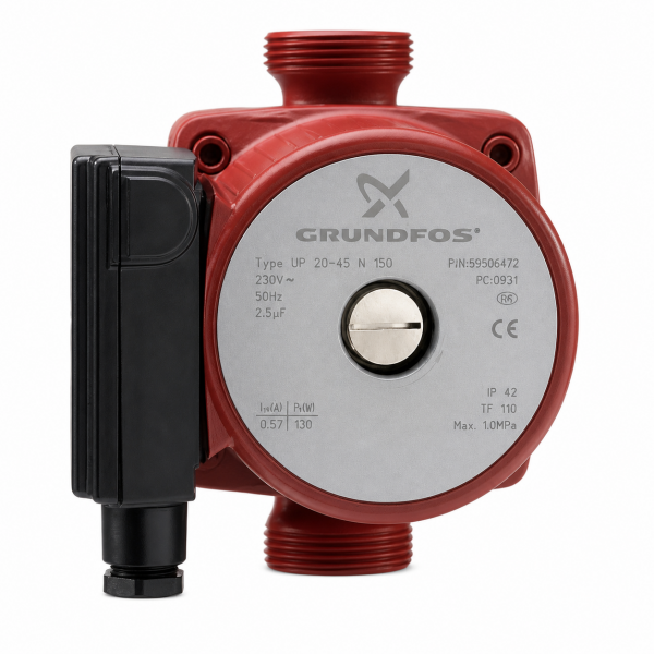Grundfos UP 20-45 N 150 Sirkülasyon Pompası