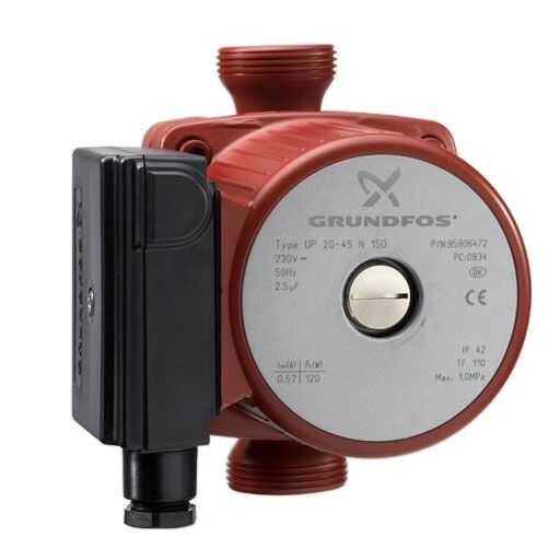Grundfos UP 20-45 N 150 Sirkülasyon Pompası