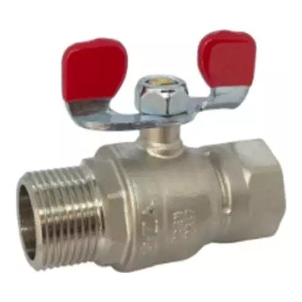 E.C.A. 1/2'' Endüstriyel Küresel Valf PN25 İç x Dış