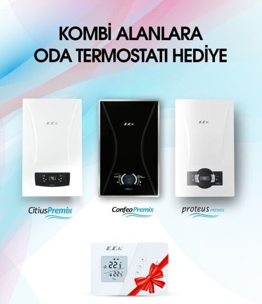 Eca Citius Premix 24 kW %108 Tam Yoğuşmalı Kombi (20.000 kcal/h)