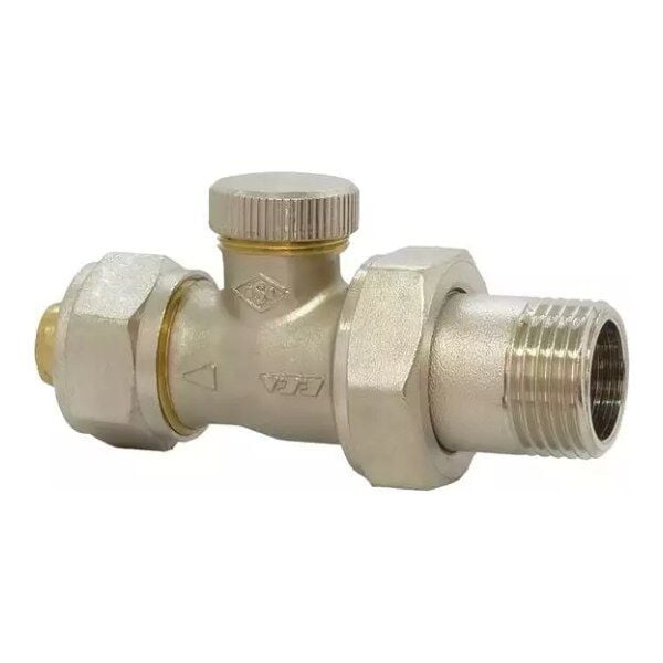 E.C.A. 1/2'' PEX Düz Radyatör Geri Dönüş Valfi GDV3