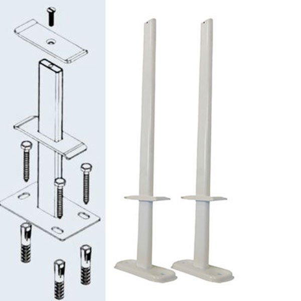Radyatör Yere Montaj Ayaği 40 Cm 400 Lük İçi̇n 2 Adet