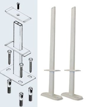 Radyatör Yere Montaj Ayaği 40 Cm 400 Lük İçi̇n 2 Adet