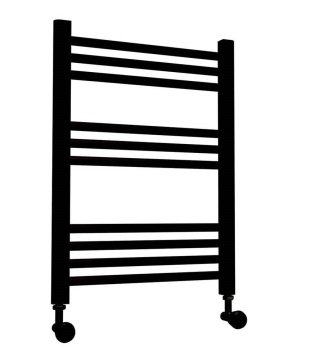 Termologi 5/9 Düz Siyah Havlupan 500/900 (Havlu Radyatör)