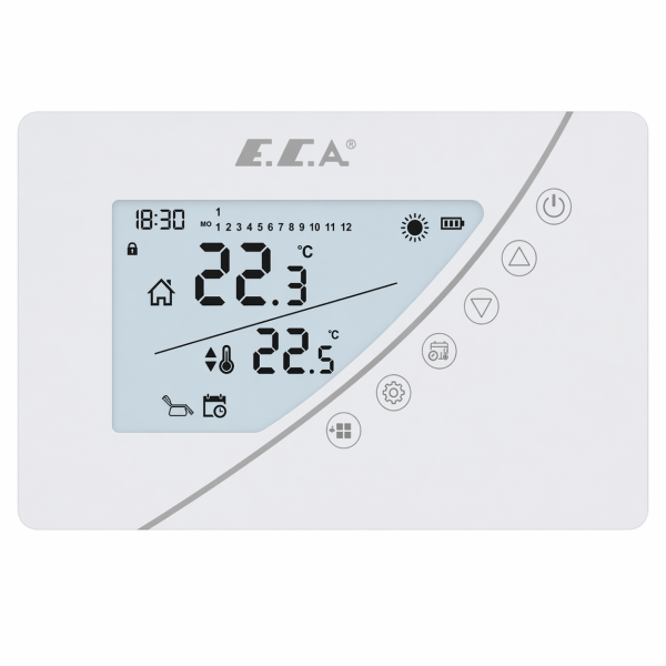 E.C.A. Poly Touch 400 W Oda Termostatı
