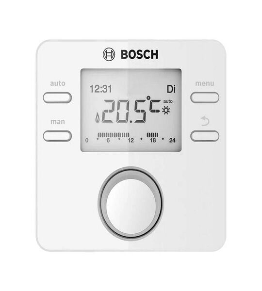 Bosch CR50 Kablolu Programlanabilir Dijital Modülasyonlu Termostat | Kombi Oda Kumandası