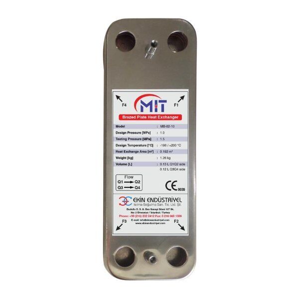MIT MB 02-14-178 Kombi Eşanjörü (Baxi)