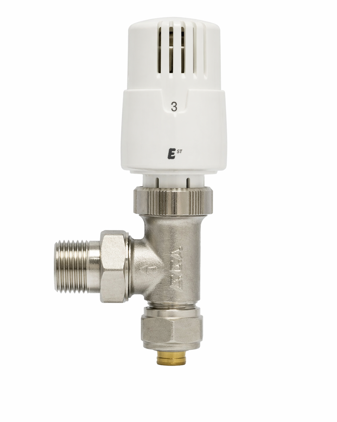 E.C.A. TRV4 PEX Termostatik Radyatör Vanası 1/2 (Köşe)