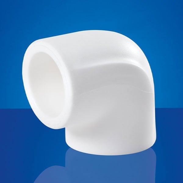 Dizayn 20 mm Plastik Dirsek (Pprc) 90°C