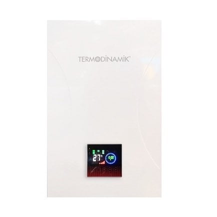 Termodinamik DEK 12 10.320 kcal/h Dokunmatik Panelli Sıcak Sulu Tek Fazlı Elektrikli Kombi 220V Monofaze
