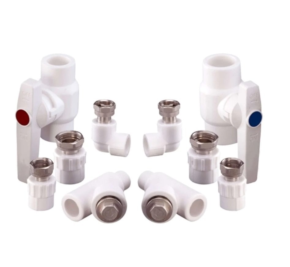 Dizayn Plastik Kombi Montaj Seti (Dirsekli)