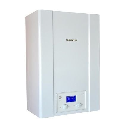 Maktek Omega LCD 35 kW (30.100 kcal/h) Sıcak Sulu 3 Fazlı LCD Ekranlı Oda Termostatı Uyumlu Elektrikli Kombi 400V