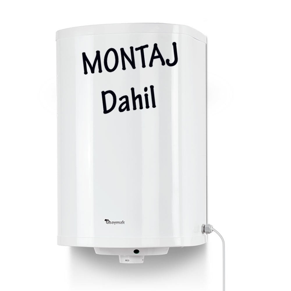 Baymak Aqua 30LT Tezgah Altı Termosifon Montaj Dahil