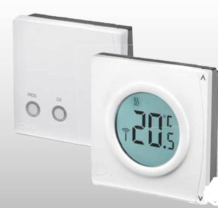 DANFOSS RET 2000 B RF +RX1-S LCD EKRANLI ELEKTRONİK ODA TERMOSTATI