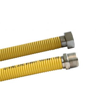Paslanmaz Yeni Tip Kombi Gaz Flexi 3/4 - 40cm