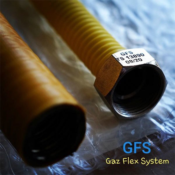 Gfs Paslanmaz Yeni Tip Kombi Gaz Flexi 3/4 - 40cm