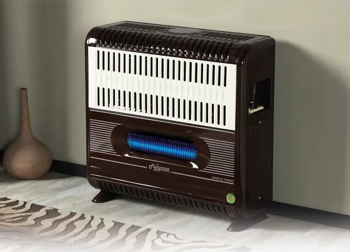 Fujiyama FHS 11000 Seri 9.3 KW Hermetik Ayaklı Soba Kahverengi