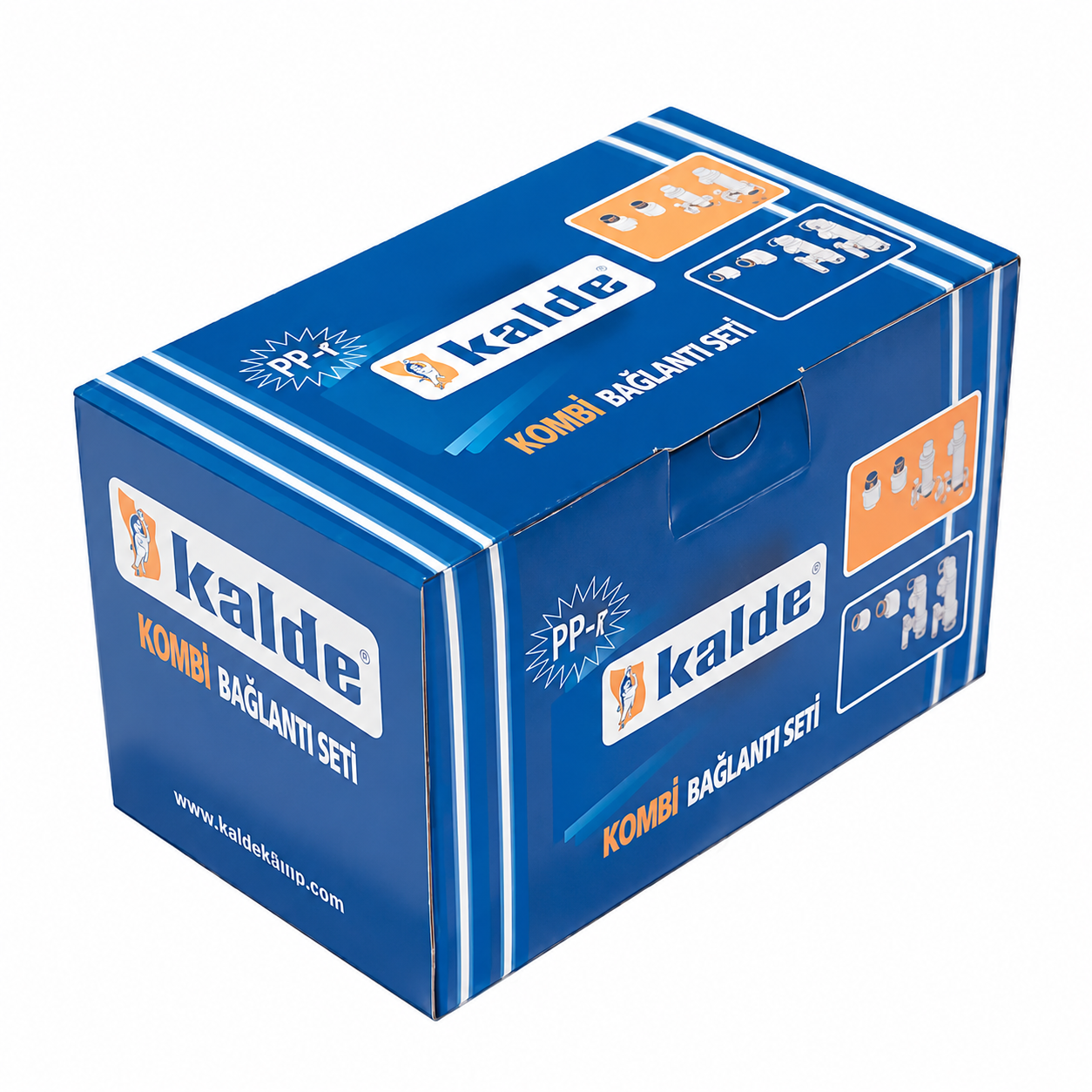 Kalde Kombi Montaj Seti 8'li Dirsekli