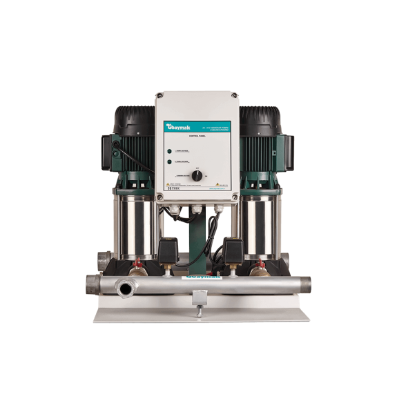 Baymak 2 KVC 55/80 M Güç:2x2 HP 5.5-7 Atü Dikey Çok Kademeli Hidrofor