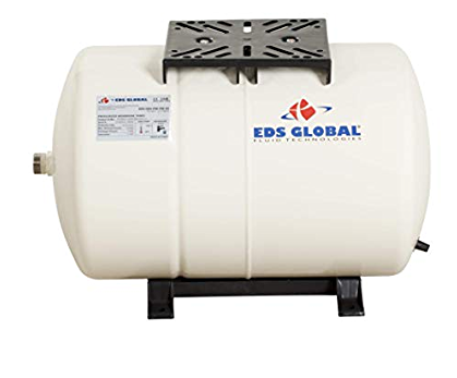 EDS GLOBAL 50 LT Sabit Diyaframlı Yatık Genleşme Tankı
