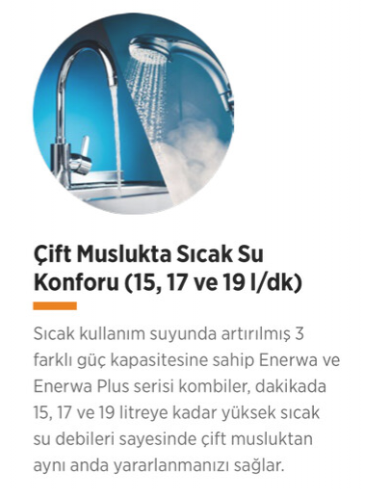 Warmhaus Enerwa24 - 20.640 kcal/h Premix Yoğuşmalı Kombi